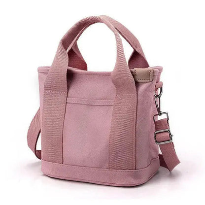 Shoulder Bag Multiple Inner Pockets Wide Soft Straps Machine Washable