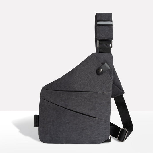 Shoulder Bag RFID Blocking & Cut-Resistant Strap