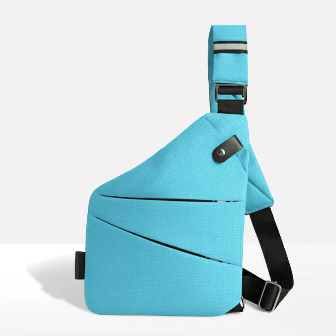 Shoulder Bag RFID Blocking & Cut-Resistant Strap