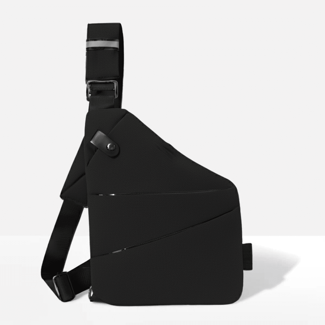 Shoulder Bag RFID Blocking & Cut-Resistant Strap