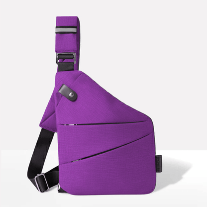 Shoulder Bag RFID Blocking & Cut-Resistant Strap