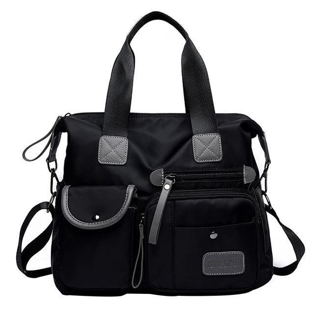 Shoulder Bag Waterproof Nylon & Multiple Pockets