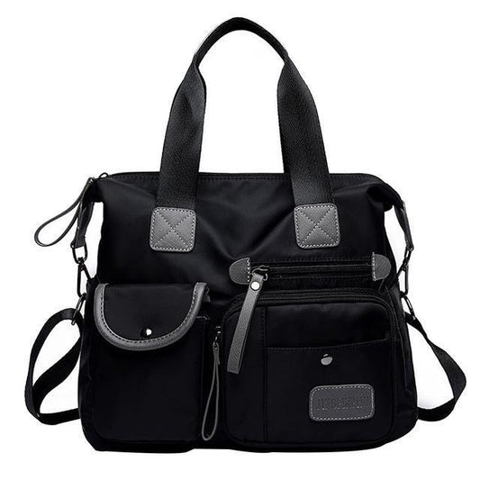 Shoulder Bag Waterproof Nylon & Multiple Pockets