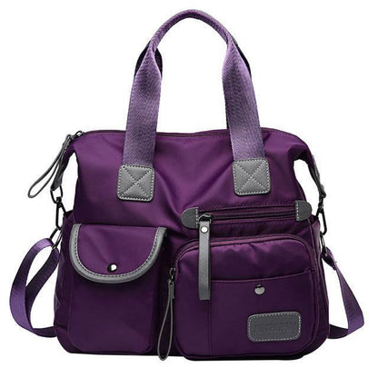 Shoulder Bag Waterproof Nylon & Multiple Pockets