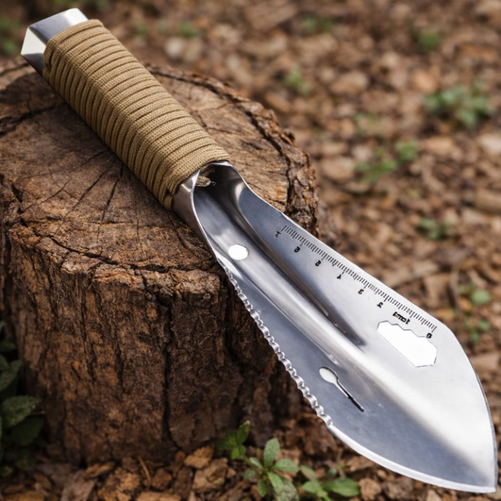 Shovel Multifunction Hardened Steel & Non-Slip Handle