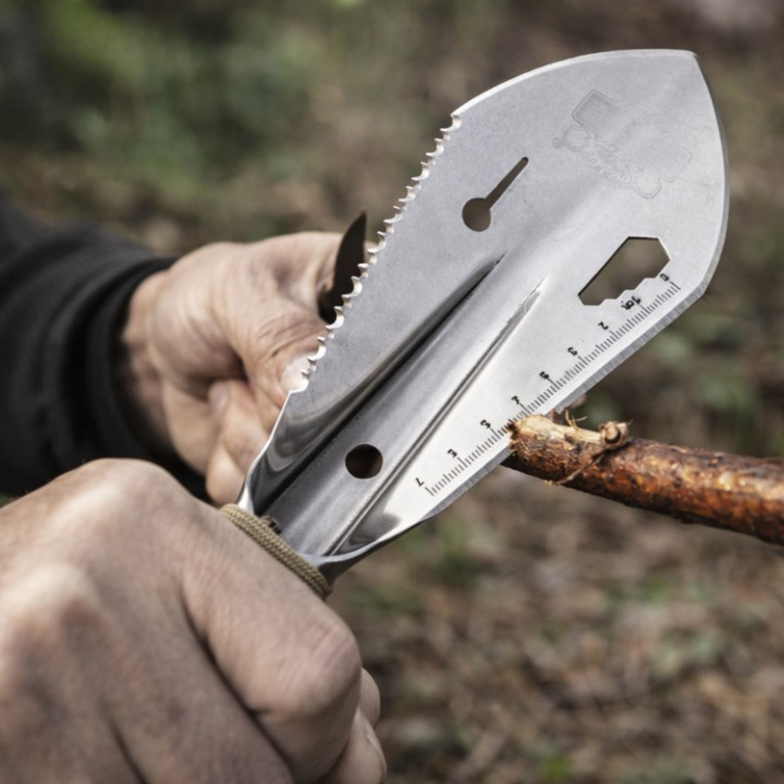 Shovel Multifunction Hardened Steel & Non-Slip Handle