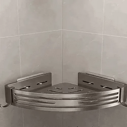 Shower Corner Shelves Aluminum No-Drill Adjustable