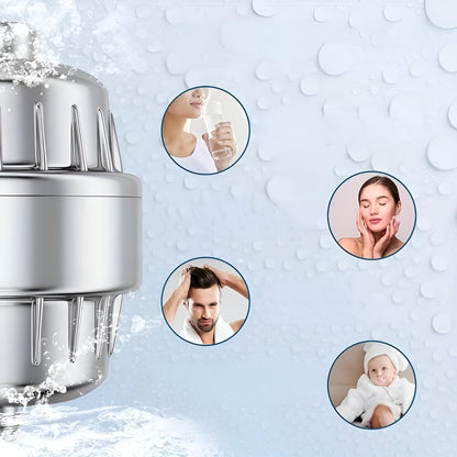 Shower Filter Chlorine-Reducing Gentle Skin & Hair