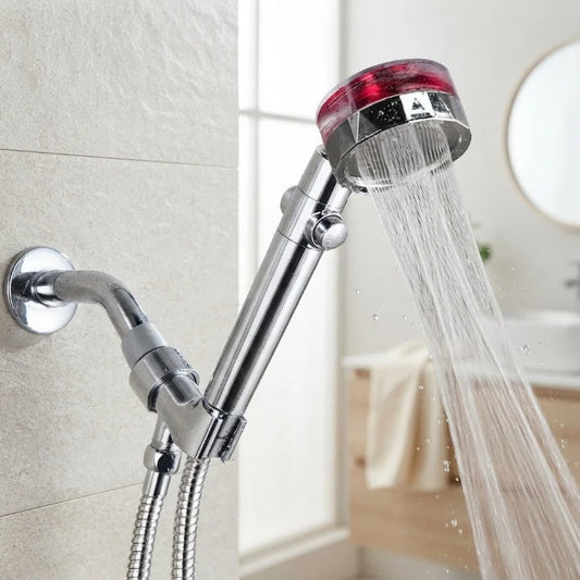 Shower Head High-Pressure 360° Swivel Built-In Microfilter