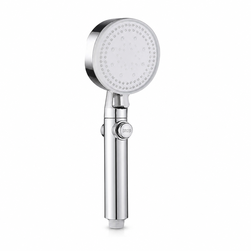 Shower Head High-Pressure Five Spray Modes Silicone Nozzles