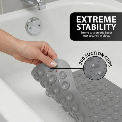 Shower Mat Full Coverage Suction Cups & Drain Holes