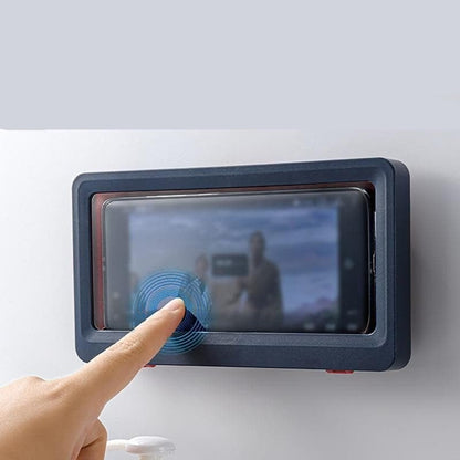 Shower Phone Mount Waterproof Touch-Sensitive Self-Adhesive