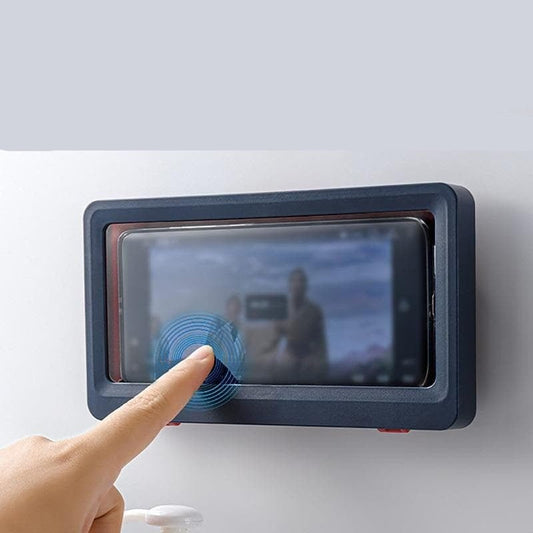 Shower Phone Mount Waterproof Touch-Sensitive Self-Adhesive