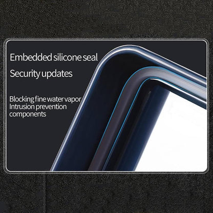 Shower Phone Mount Waterproof Touch-Sensitive Self-Adhesive