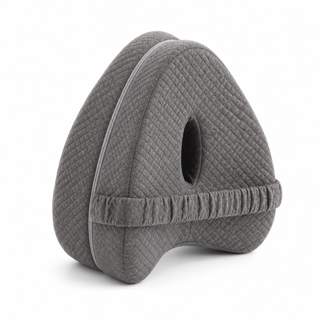 Side-Sleeper Leg Pillow Ergonomic Contour Sciatic Relief