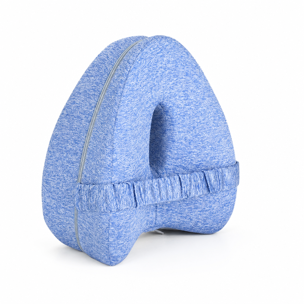 Side-Sleeper Leg Pillow Ergonomic Contour Sciatic Relief