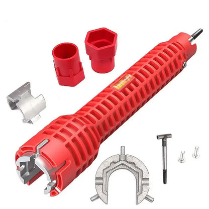 Sink & Faucet Wrench Slim Long-Reach Steel Core