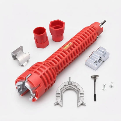 Sink & Faucet Wrench Slim Long-Reach Steel Core
