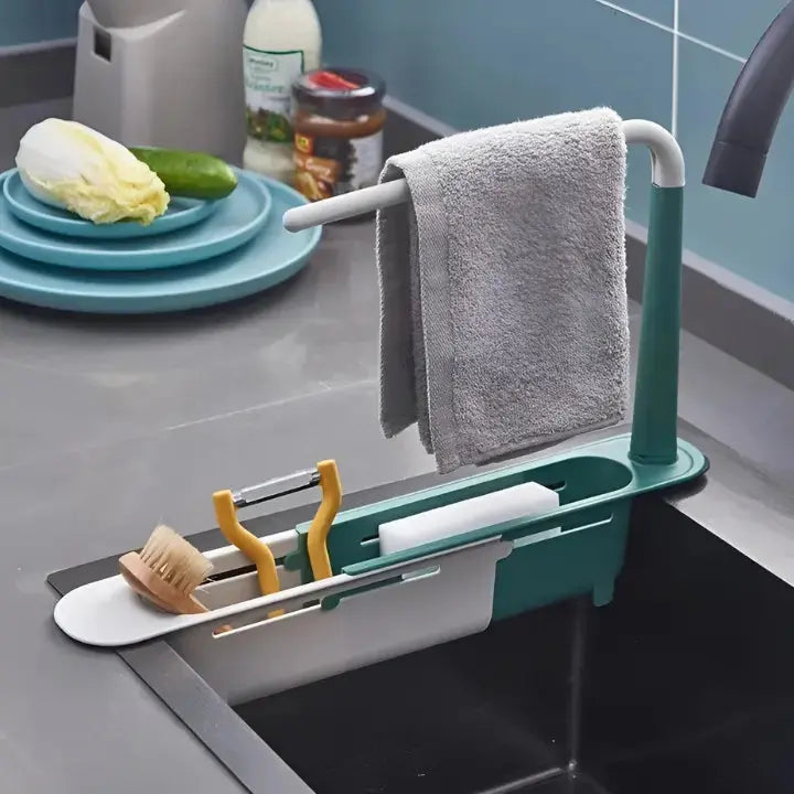 Sink Rack Telescopic Over-Sink Organizer