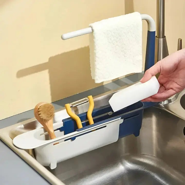 Sink Rack Telescopic Over-Sink Organizer