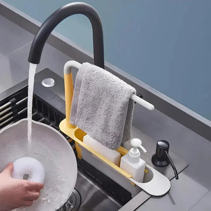 Sink Rack Telescopic Over-Sink Organizer