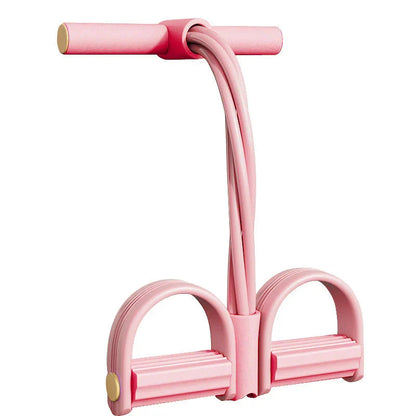 Sit-Up Trainer Non-Slip Pedals & Foam Handles Reinforced Tubes