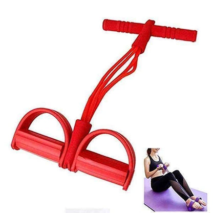 Sit-Up Trainer Non-Slip Pedals & Foam Handles Reinforced Tubes