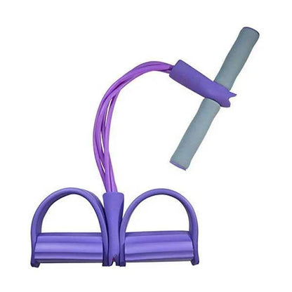 Sit-Up Trainer Non-Slip Pedals & Foam Handles Reinforced Tubes