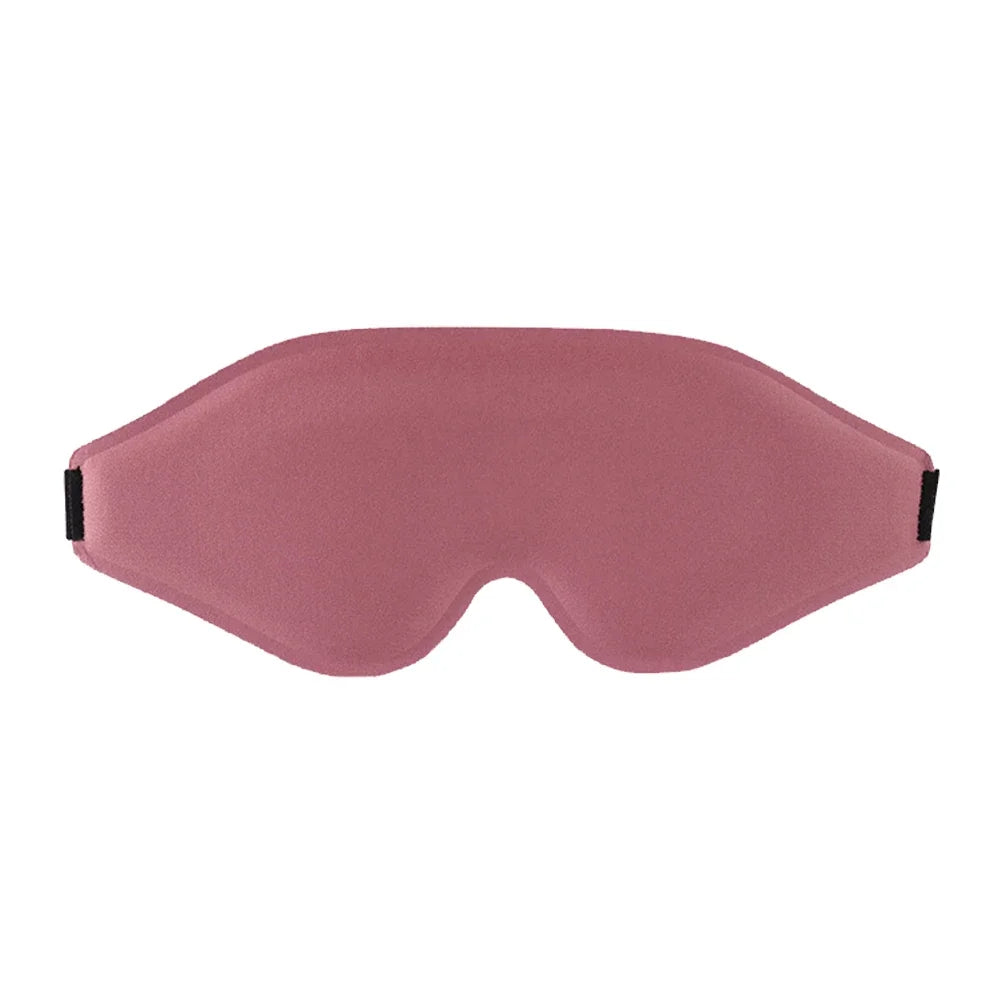 Sleep Mask 3D Contoured Lightproof Breathable Adjustable Strap