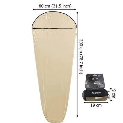 Sleeping Bag Liner Ultralight Elastic Polyester Quick-Drying