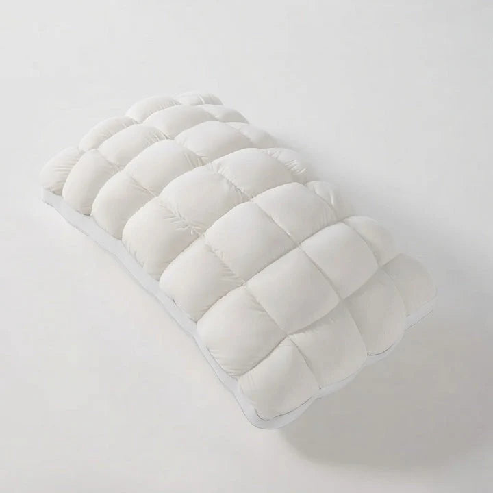 Sleeping Pillow Ergonomic Neck Support Microfiber Filling