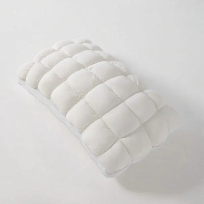 Sleeping Pillow Ergonomic Neck Support Microfiber Filling