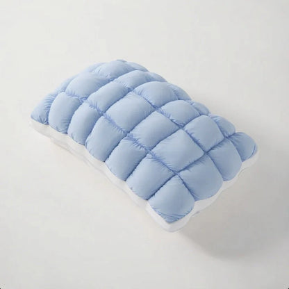 Sleeping Pillow Ergonomic Neck Support Microfiber Filling