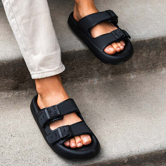 Slippers Ergonomic Thick Cushioned Non-Slip & Water-Repellent