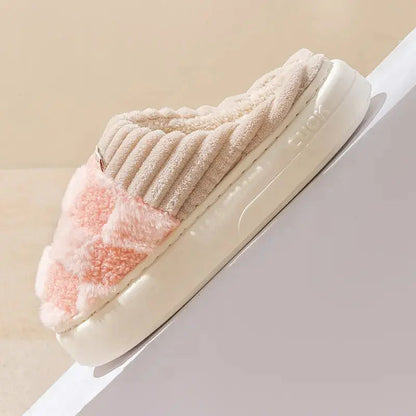 Slippers Plush Lining & Non-Slip Padded Sole