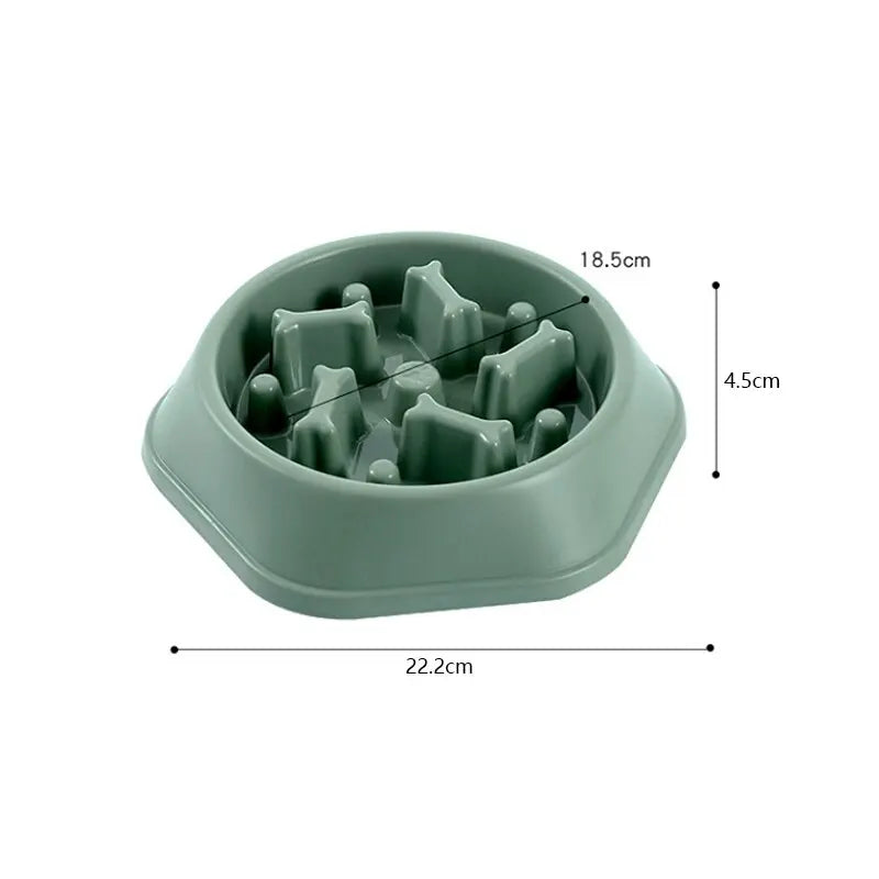 Slow Feeder Bowl For Dogs & Cats BPA-Free Silicone