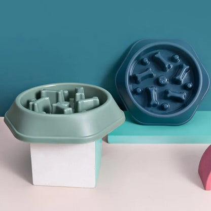 Slow Feeder Bowl For Dogs & Cats BPA-Free Silicone