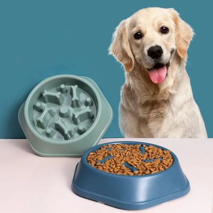 Slow Feeder Bowl For Dogs & Cats BPA-Free Silicone