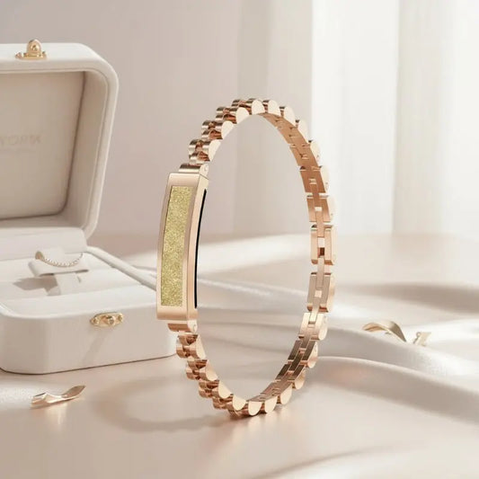 Smart Bracelet Jewelry-Style Heart Rate 5-Day Battery