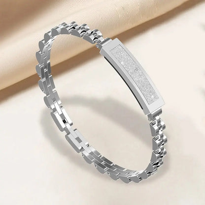 Smart Bracelet Jewelry-Style Heart Rate 5-Day Battery
