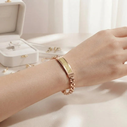 Smart Bracelet Jewelry-Style Heart Rate 5-Day Battery
