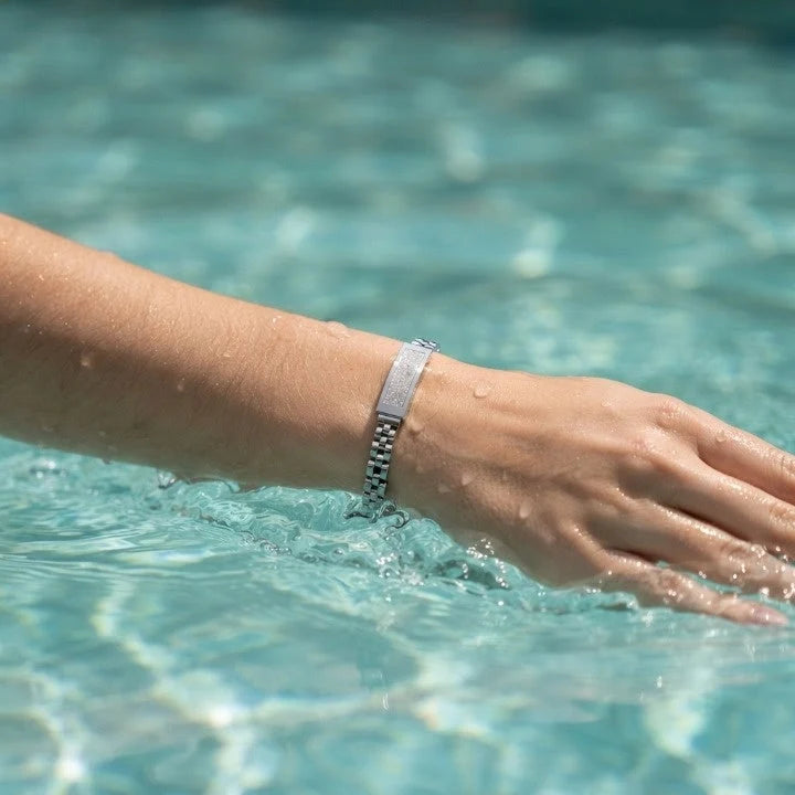 Smart Bracelet Jewelry-Style Heart Rate 5-Day Battery