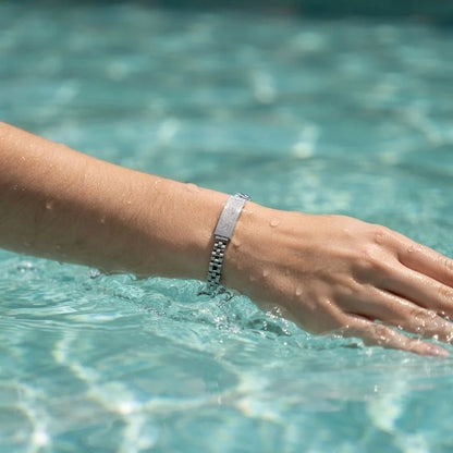 Smart Bracelet Jewelry-Style Heart Rate 5-Day Battery
