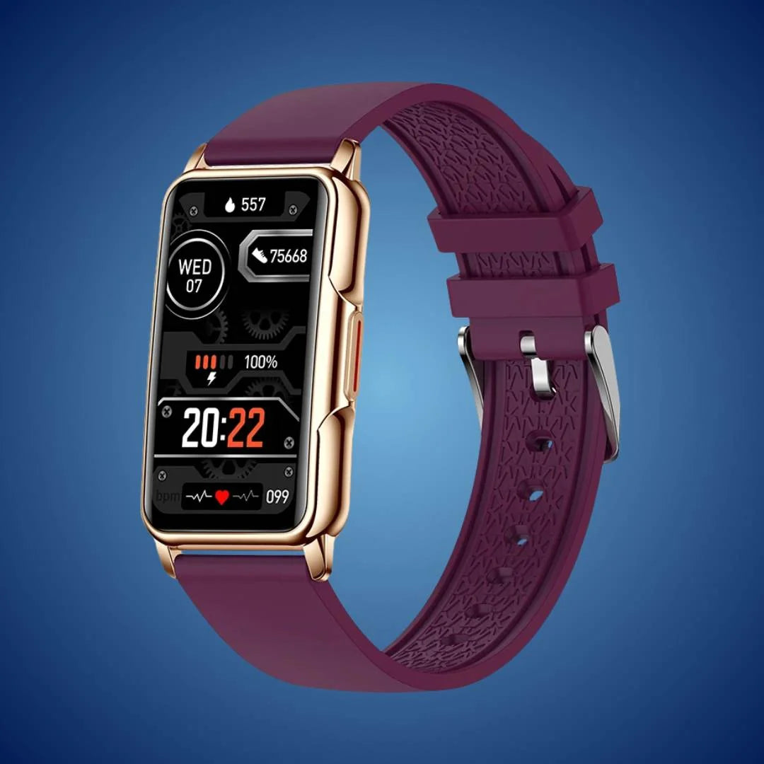 Smartwatch Continuous Health Tracking Long Battery Life Interchangeable Straps