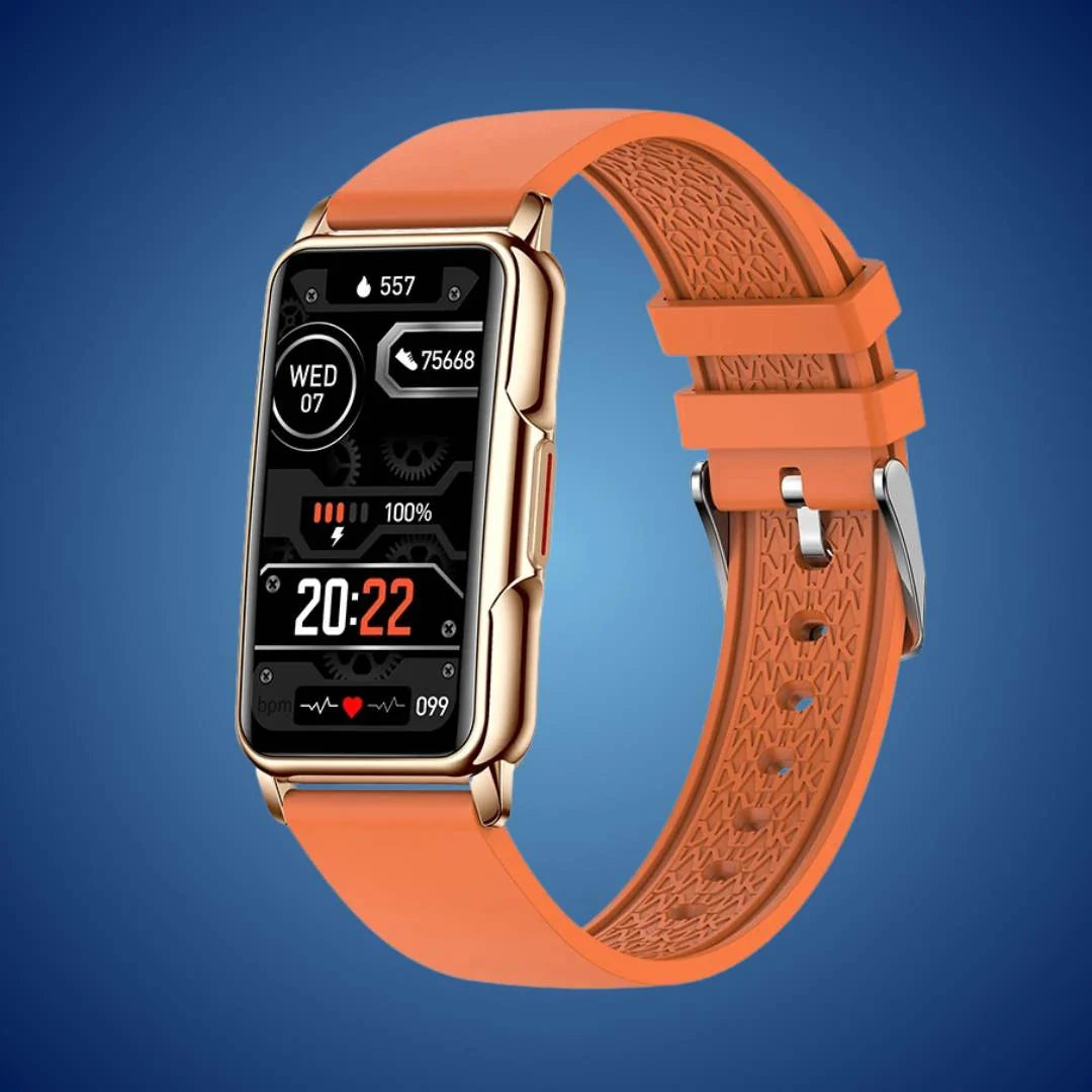 Smartwatch Continuous Health Tracking Long Battery Life Interchangeable Straps