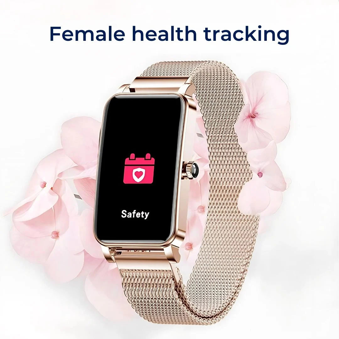 Smartwatch Continuous Health Tracking Long Battery Life Interchangeable Straps