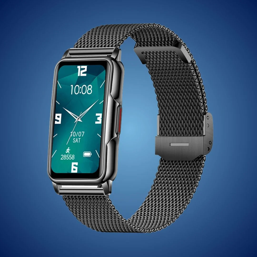 Smartwatch Continuous Health Tracking Long Battery Life Interchangeable Straps