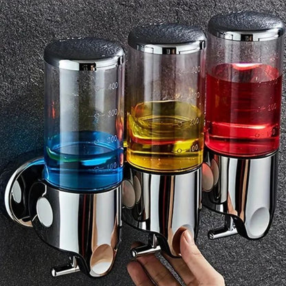Soap Dispenser Wall-Mounted Stainless Steel 500ml