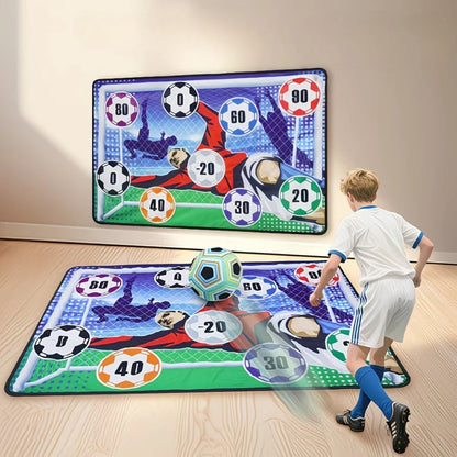 Soccer Target Wall Sticky Balls Scoring Zones