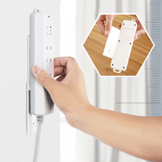 Socket Wall Mount Self-Adhesive No-Drill Reusable